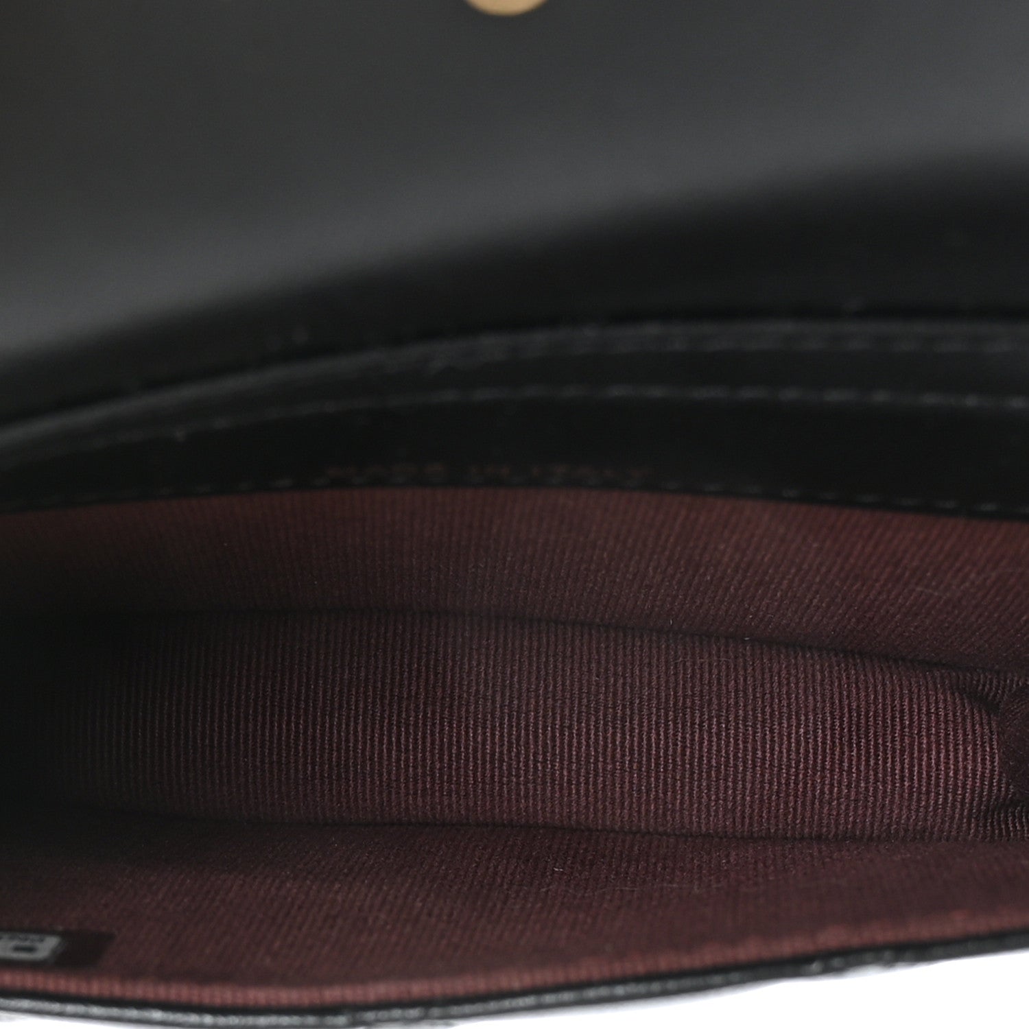 Chanel Lambskin Quilted Chain Belt Bag Black 6 of 11