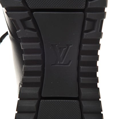 Louis Vuitton Calfskin Run Away Sneakers 12 Black 6 of 12
