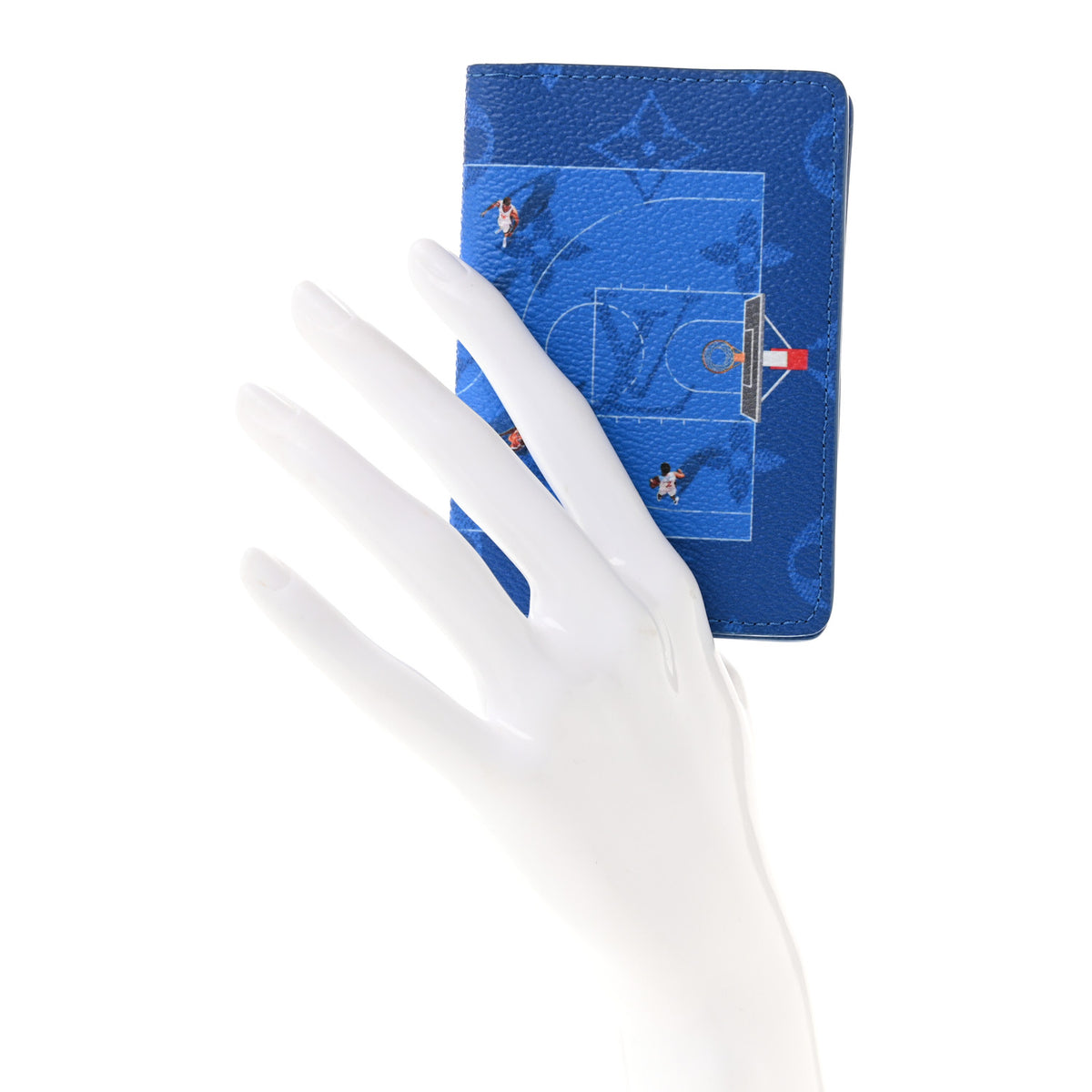 Louis Vuitton Monogram Heritage Pocket Organizer Basketball Blue 2 of 6