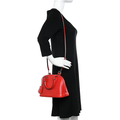 Louis Vuitton Epi Alma BB Coquelicot 2 of 10
