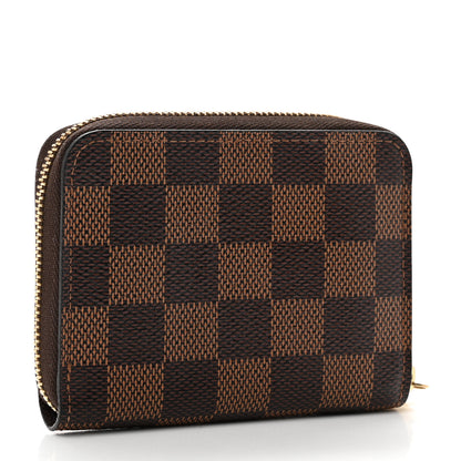 Louis Vuitton Damier Ebene Zippy Coin Purse 3 of 7