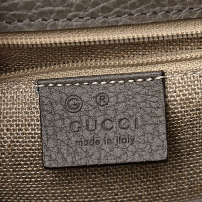 Gucci Dollar Calfskin Interlocking G Shoulder Bag Loess 6 of 10