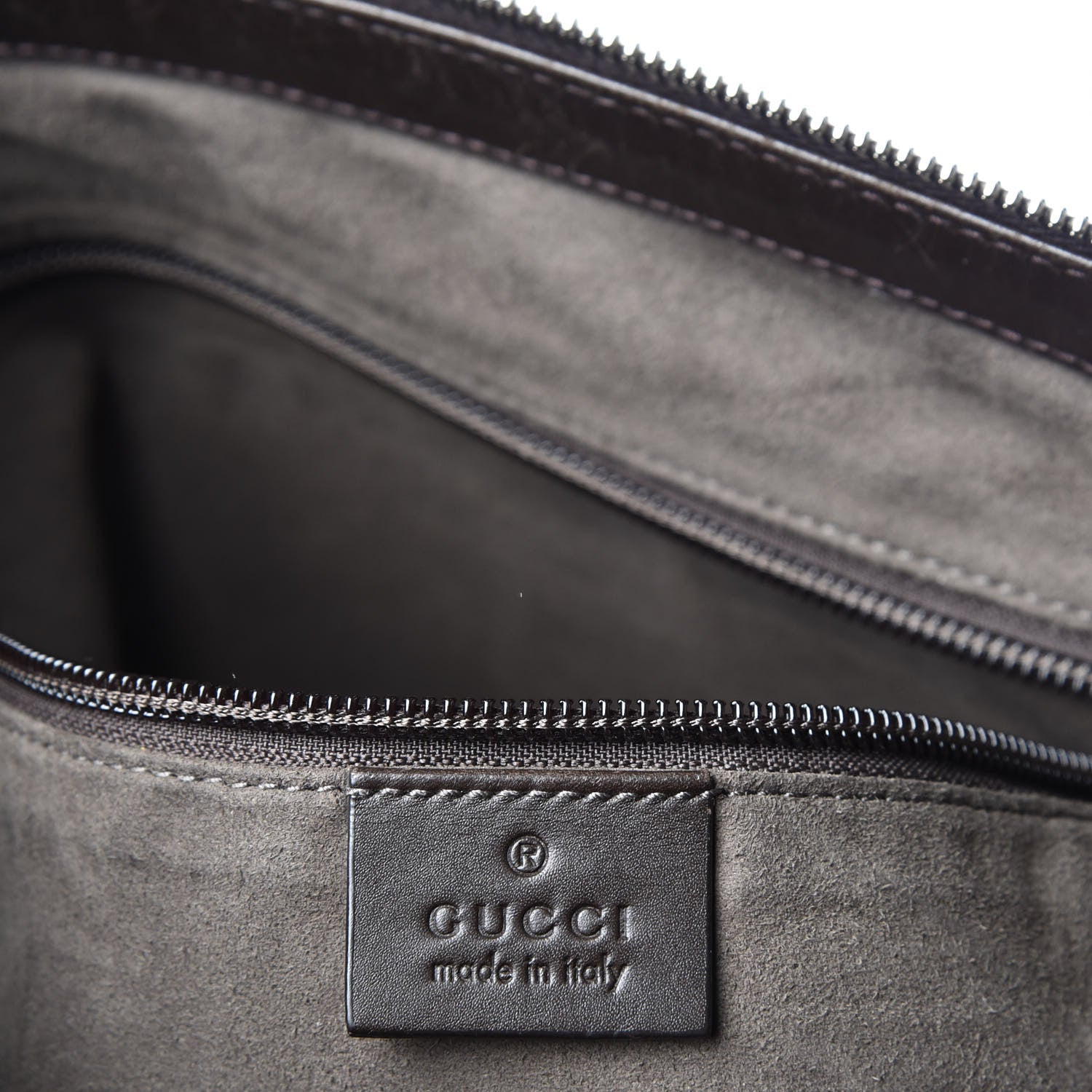 Gucci GG Supreme Monogram Medium Flat Messenger Bag Beige Brown 6 of 12