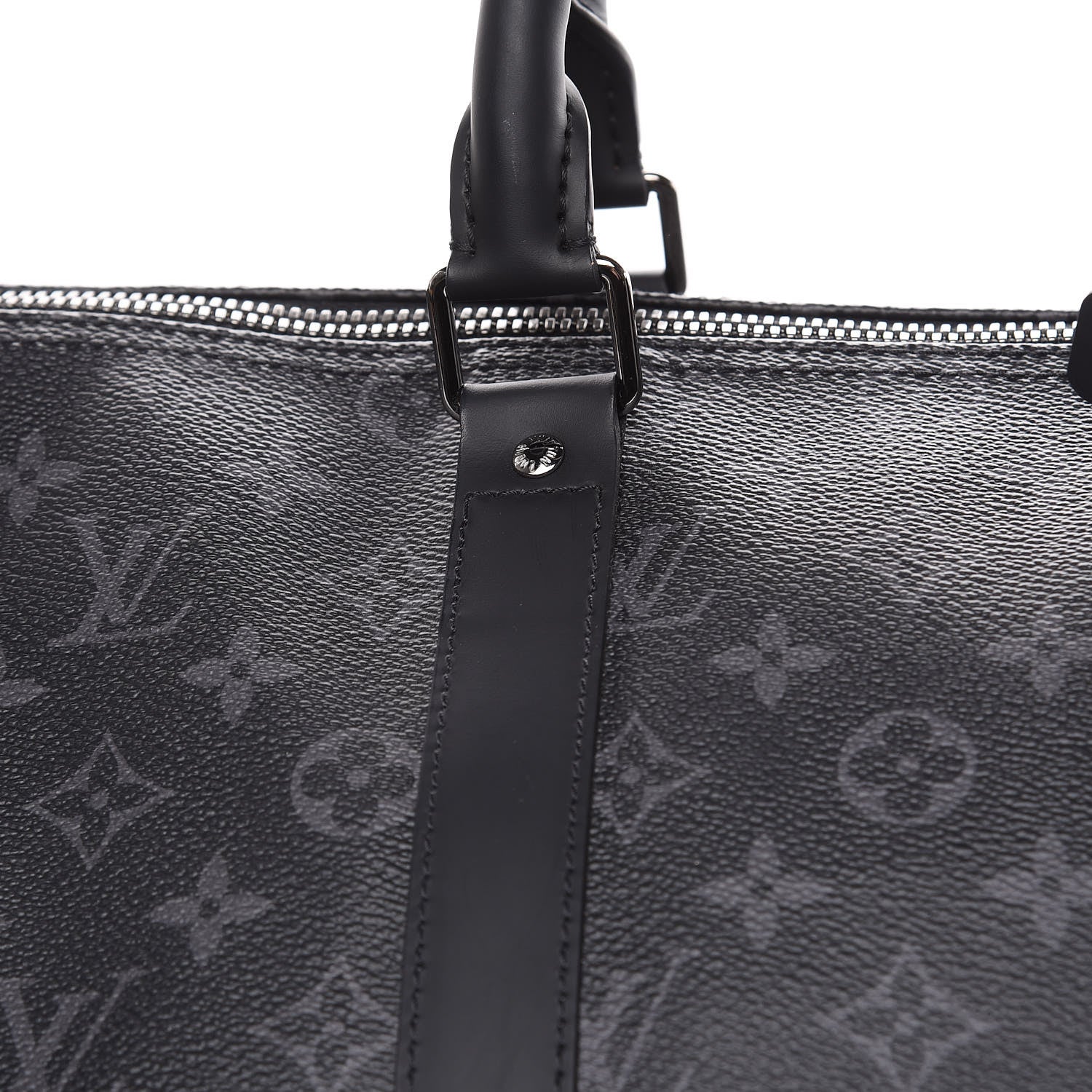 Louis Vuitton Monogram Eclipse Keepall Bandouliere 45 10 of 12