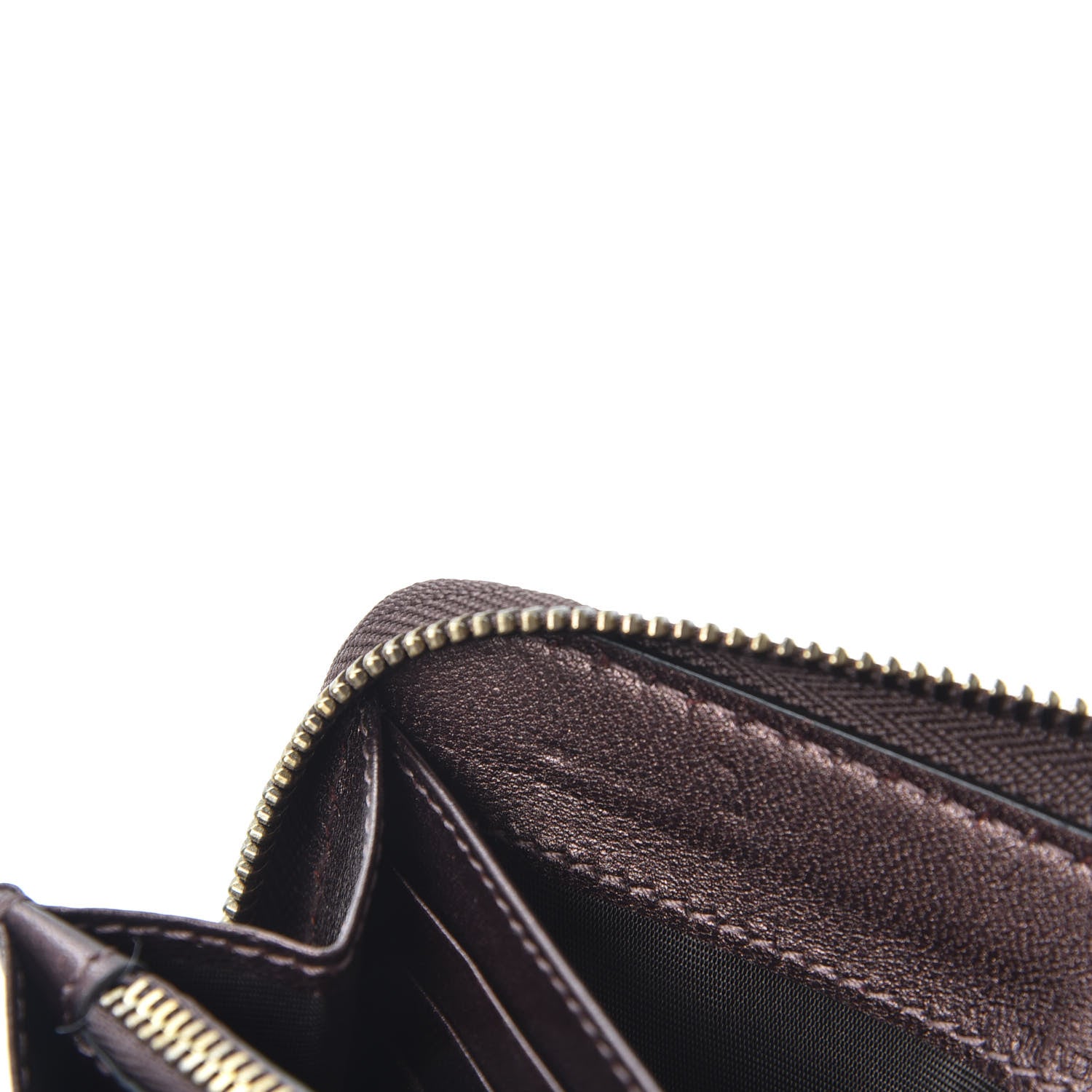 Christian Dior Metallic Calfskin J'adior Voyageur Wallet Noisette 9 of 9
