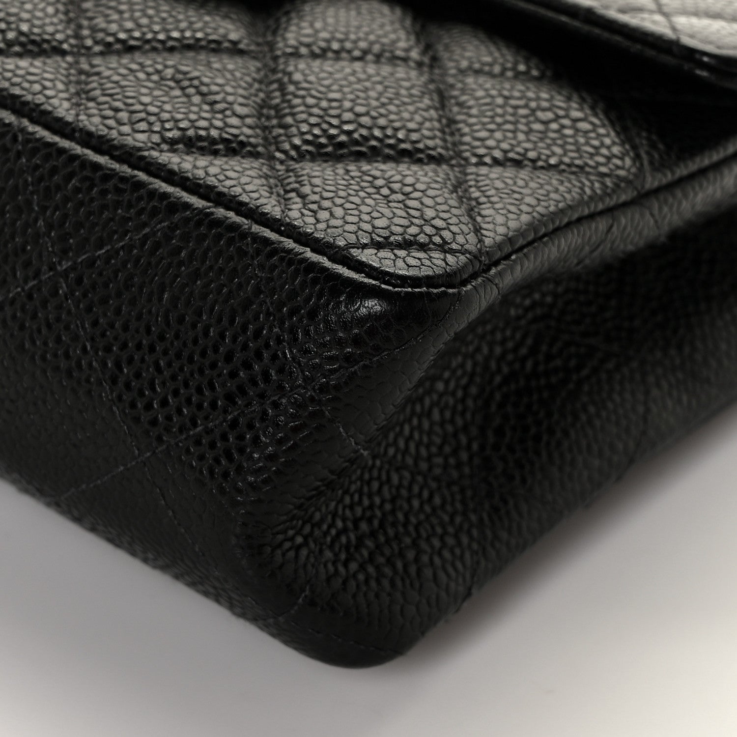Chanel Caviar Quilted Mini Square Flap Black 10 of 11