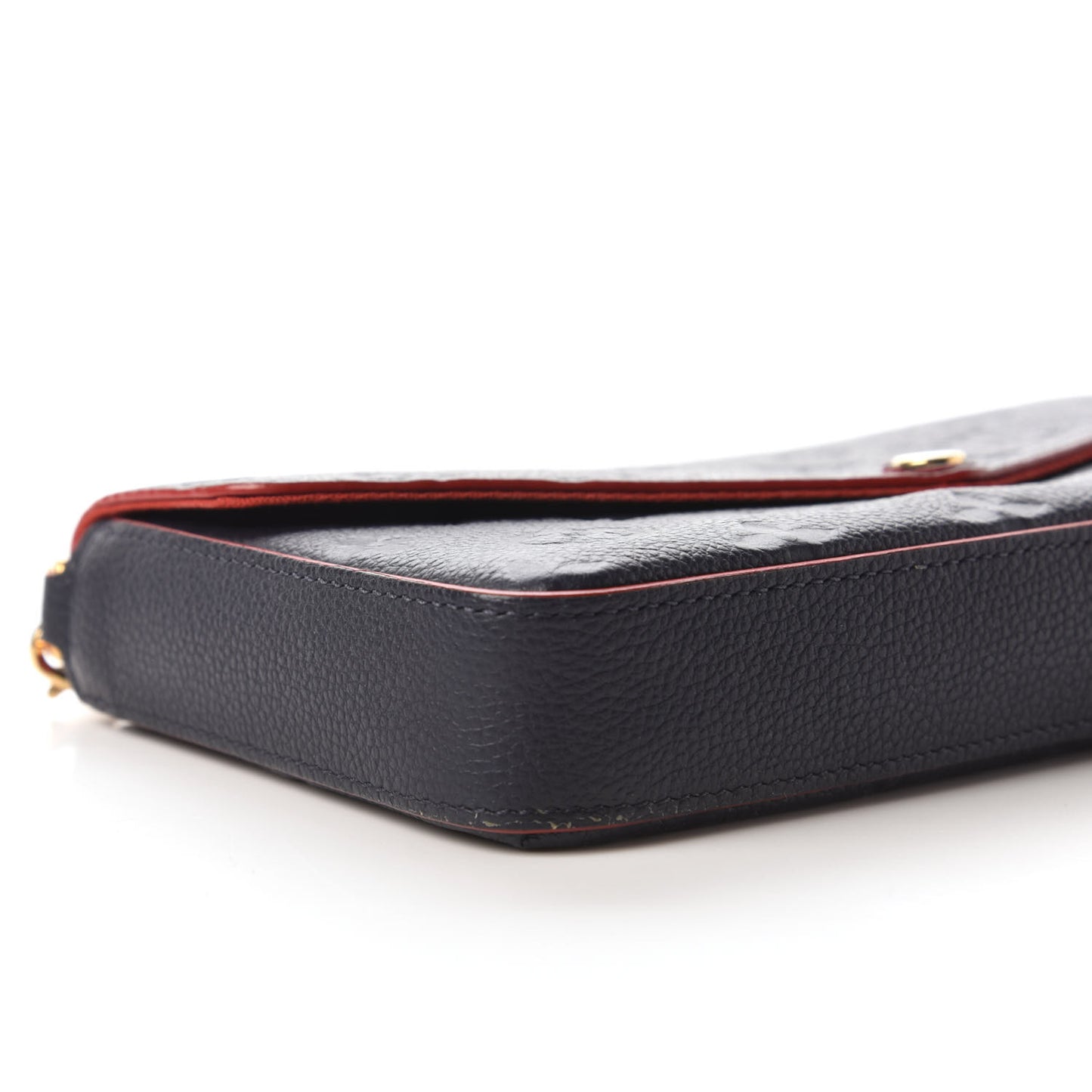 Empreinte Pochette Felicie Chain Wallet Marine Rouge