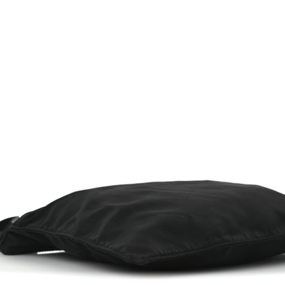 Prada Nylon Vela Flat Messenger Bag Black 10 of 16