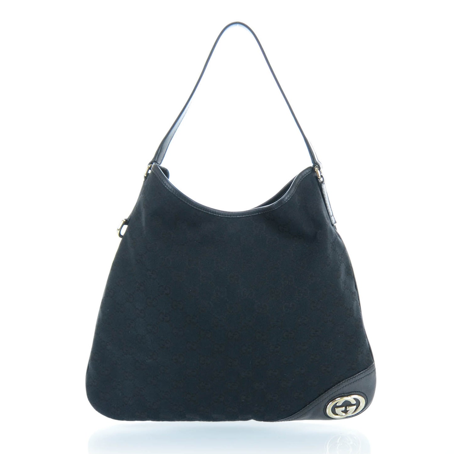 Monogram New Britt Medium Hobo Black