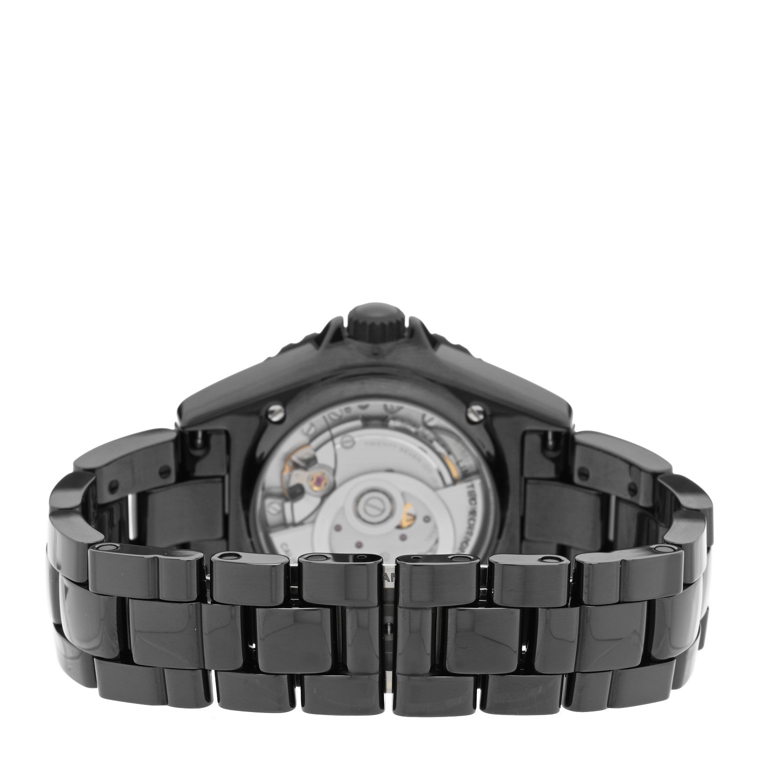 Chanel Stainless Steel Ceramic 38mm J12 Wanted de Chanel Automatic Watch Black 3 of 5