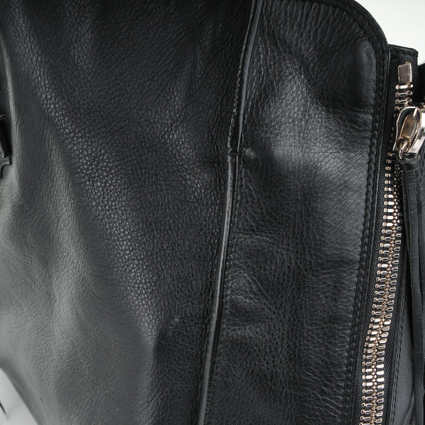 Supple Calfskin Papier A4 Tote Black