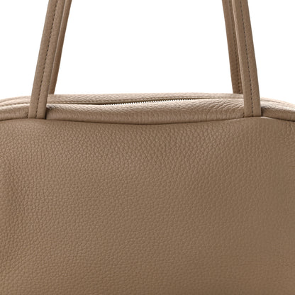 The Row Grained Calfskin Astra Bag Dark Taupe 7 of 9