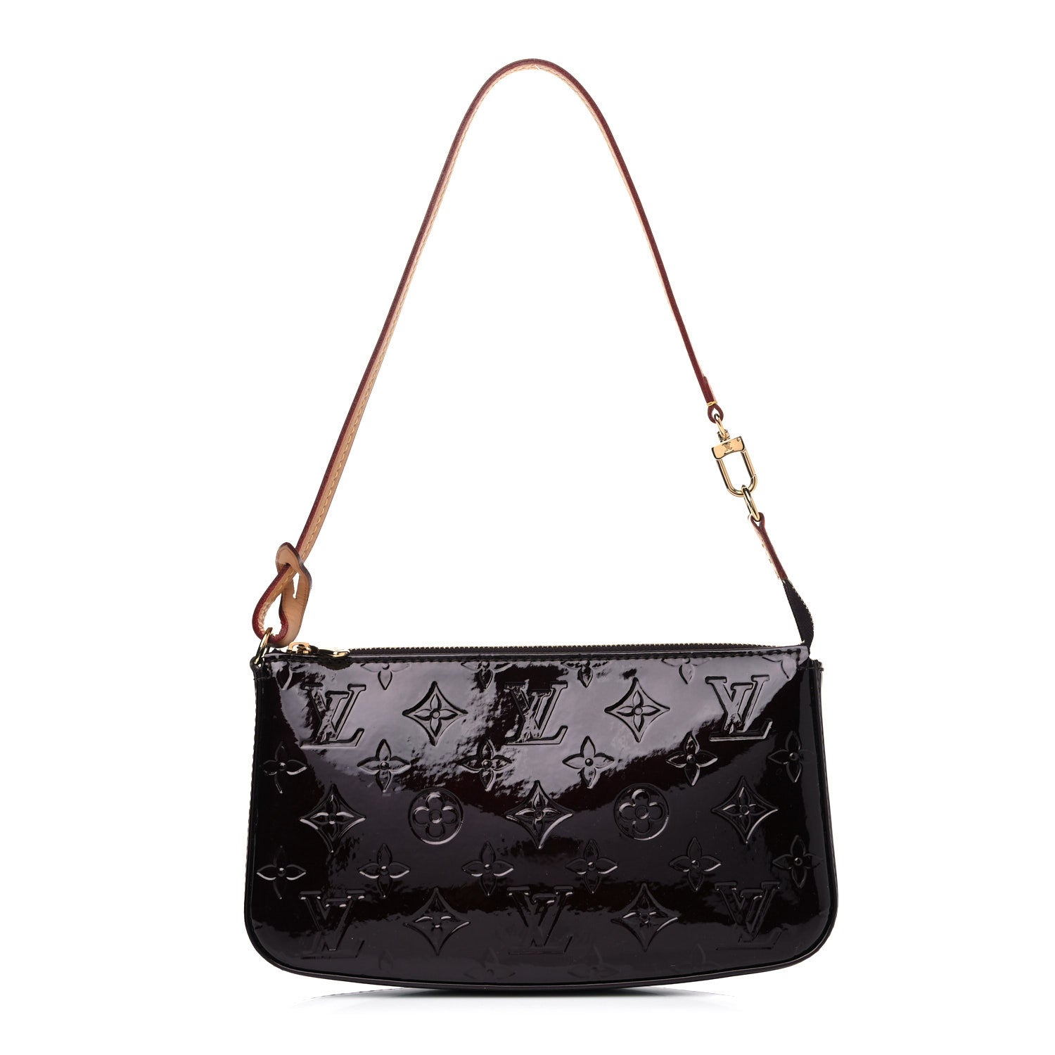 Louis Vuitton Vernis Pochette Accessories NM Amarante 1 of 12