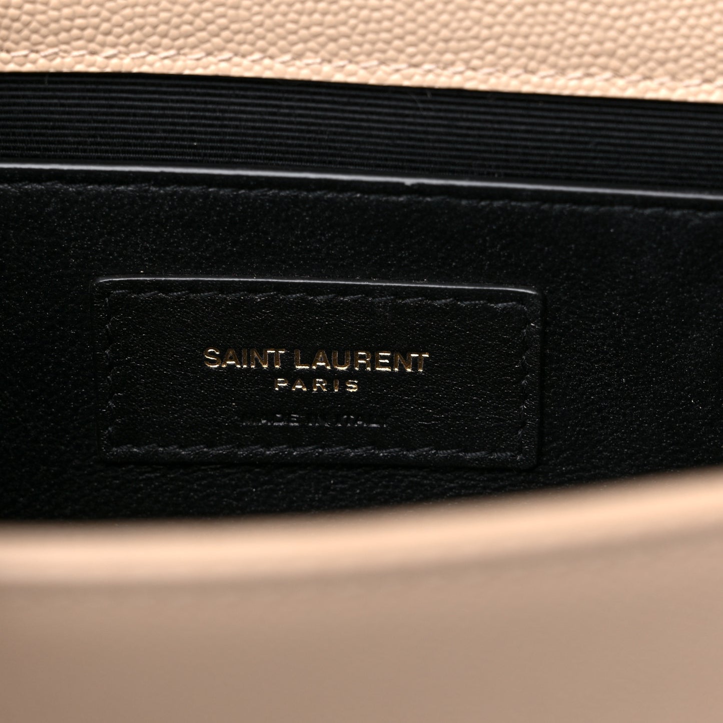 Grain De Poudre Medium Monogram Kate Satchel Dark Beige