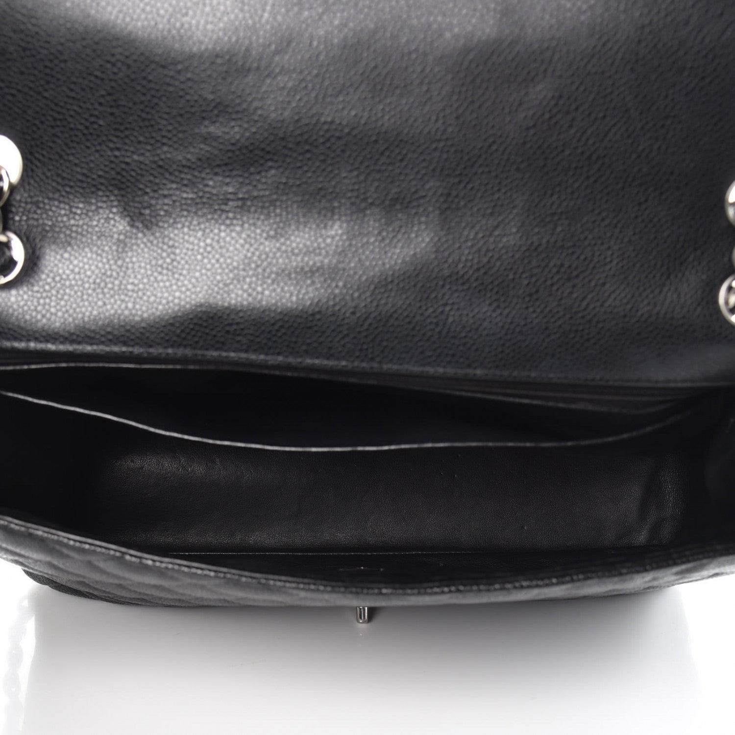 Chanel Caviar Quilted Maxi Single Flap Black 5 of 14