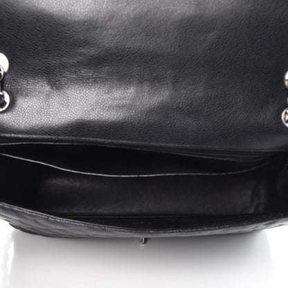 Chanel Caviar Quilted Maxi Single Flap Black 5 of 14