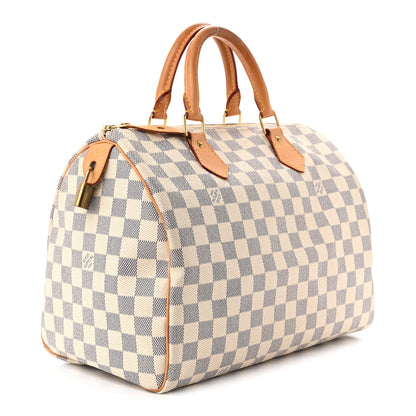Louis Vuitton Damier Azur Speedy 30 3 of 10