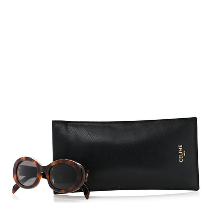 Celine Acetate Triomphe 01 Sunglasses CL 40194U Tortoise 9 of 9