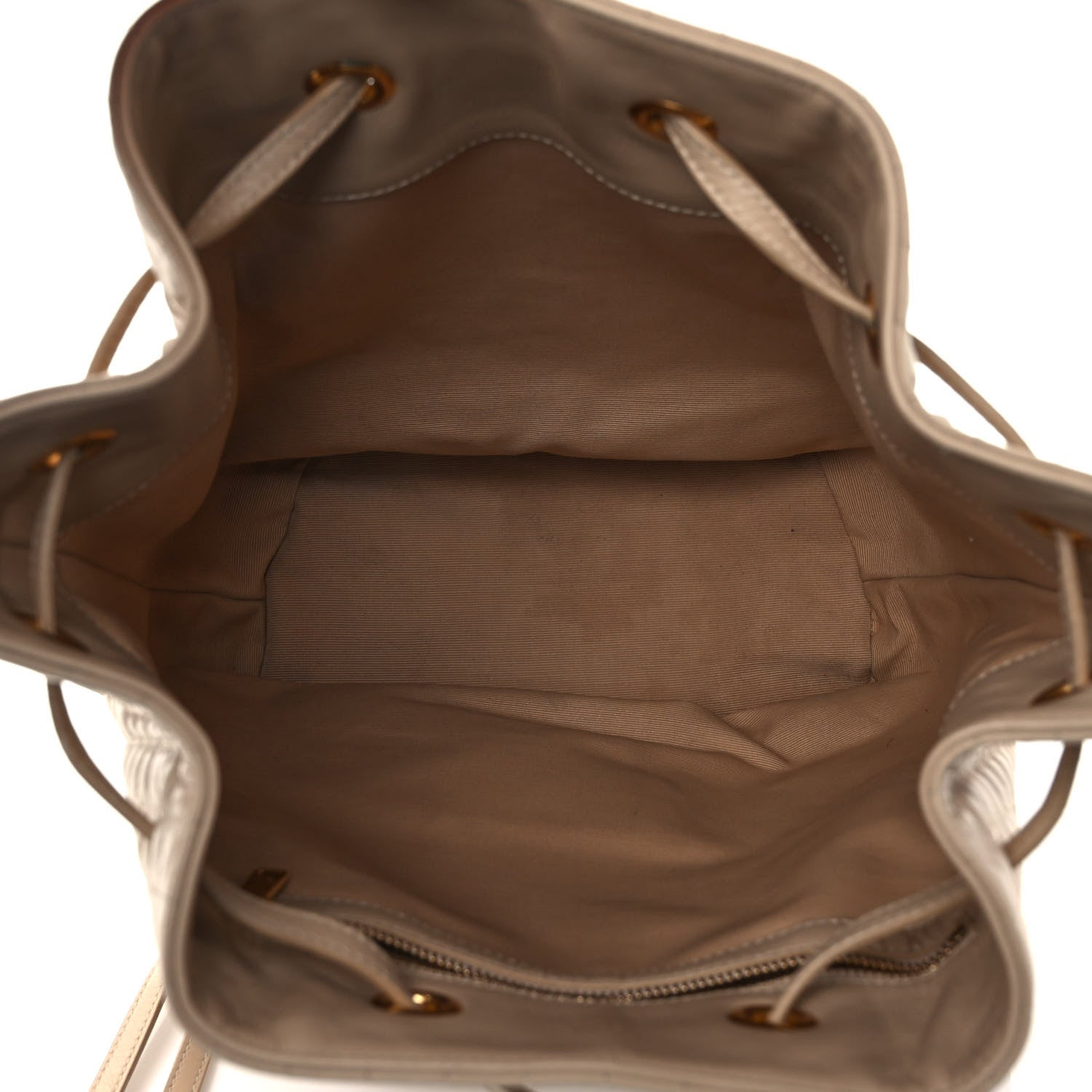 Celine Calfskin Quilted Small C Backpack Nude 5 of 8