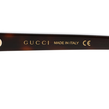 Gucci Acetate Crystal Round Sunglasses GG0618S Tortoiseshell 6 of 7
