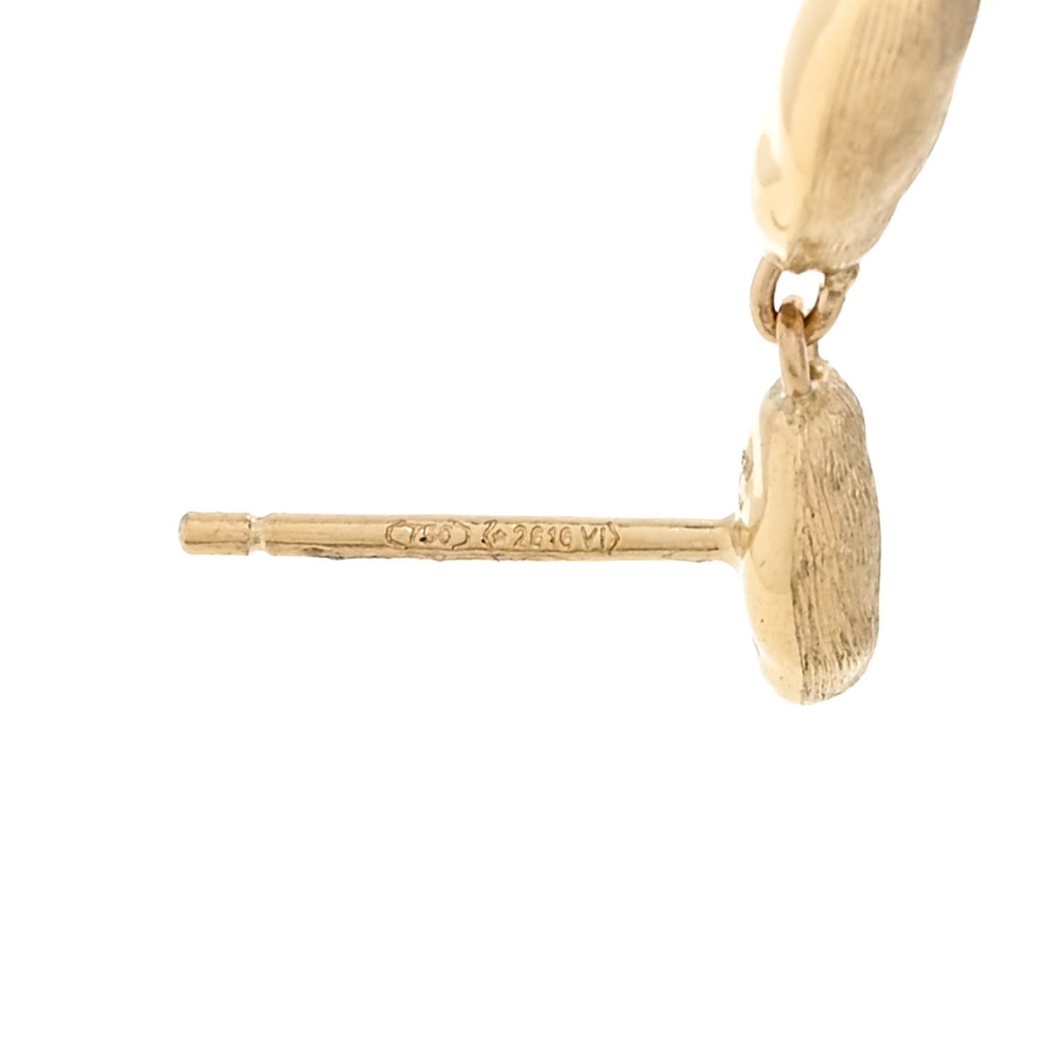 Marco Bicego 18K Yellow Gold Siviglia Triple Drop Earrings 4 of 5