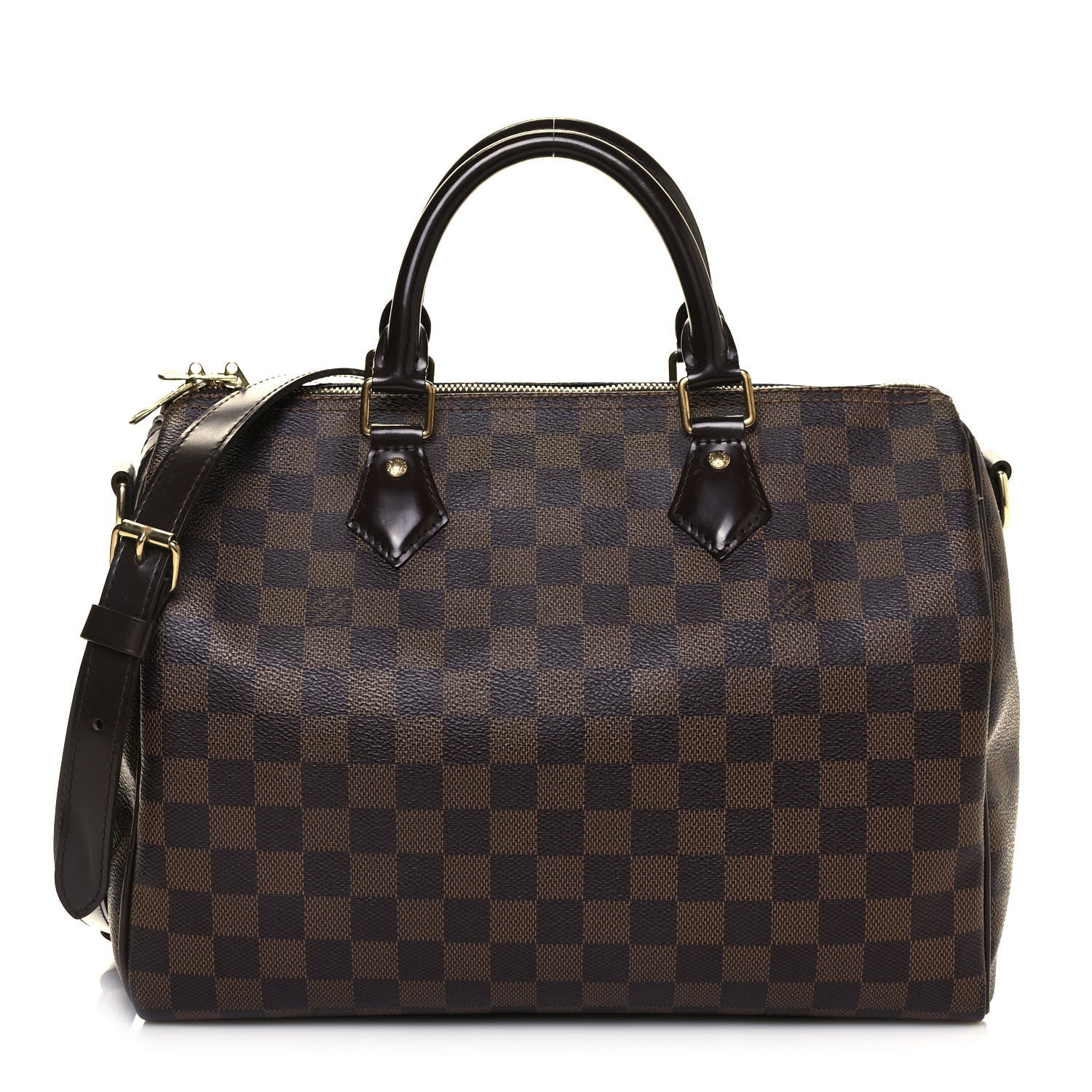 Louis Vuitton Damier Ebene Speedy Bandouliere 30 1 of 18