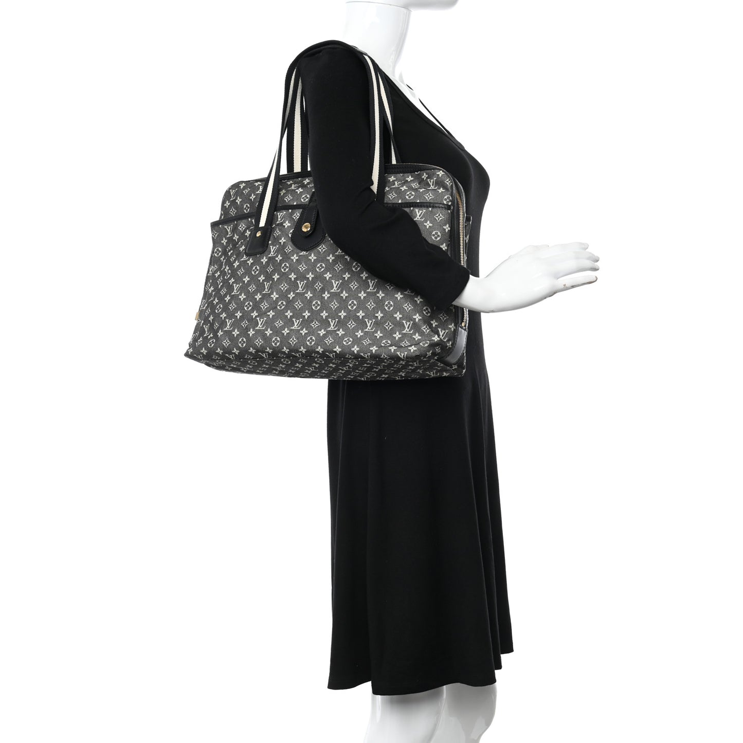 Mini Monogram Mary Kate Cabas Black