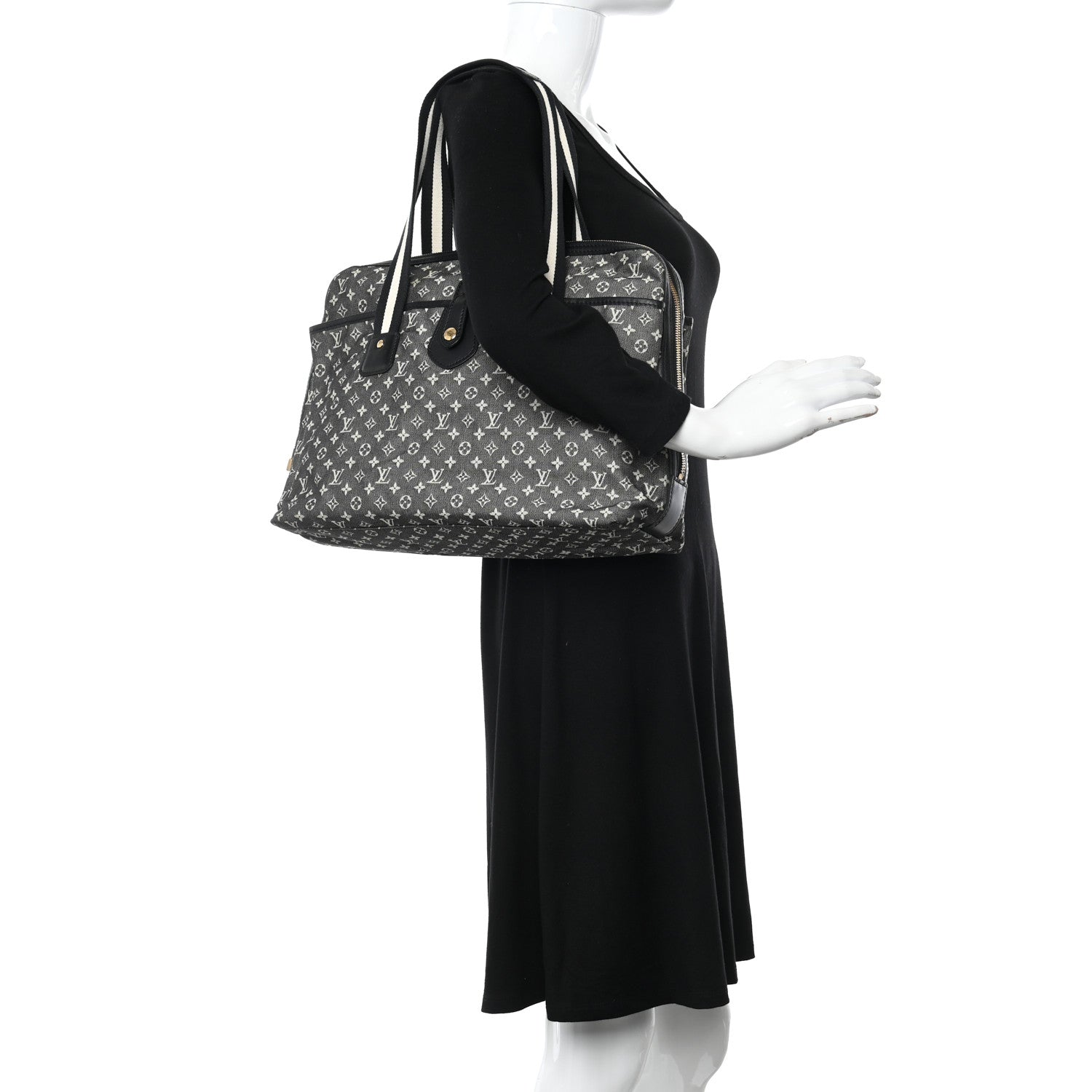 Louis Vuitton Mini Monogram Mary Kate Cabas Black 2 of 12