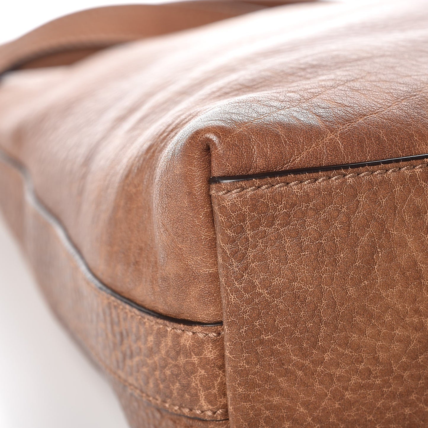 Grained Calfskin Small Miss GG Hobo Light Cuir