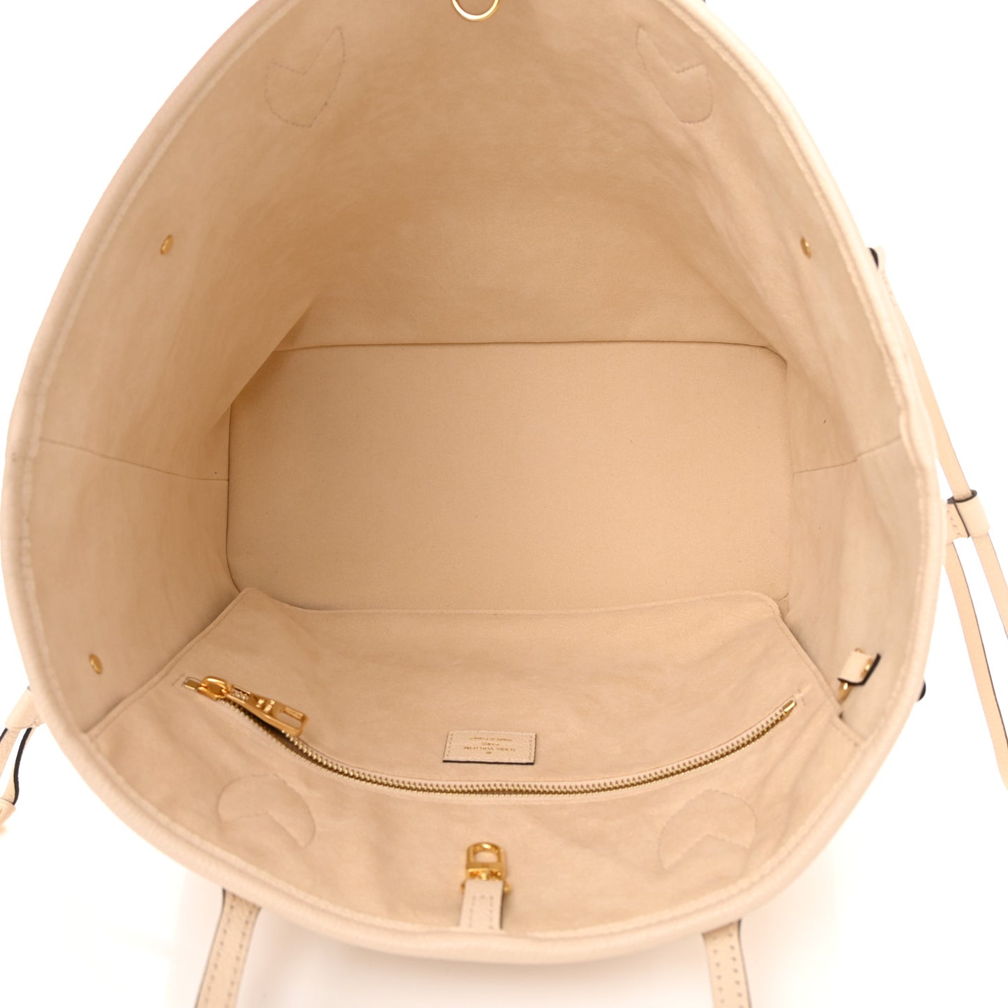 Empreinte Monogram Giant Neverfull MM Cream