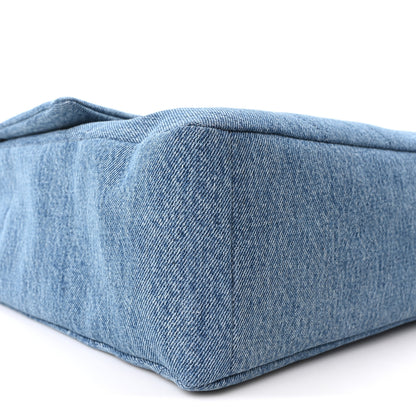 Chanel Denim Souplissimo Maxi Flap Blue 9 of 11