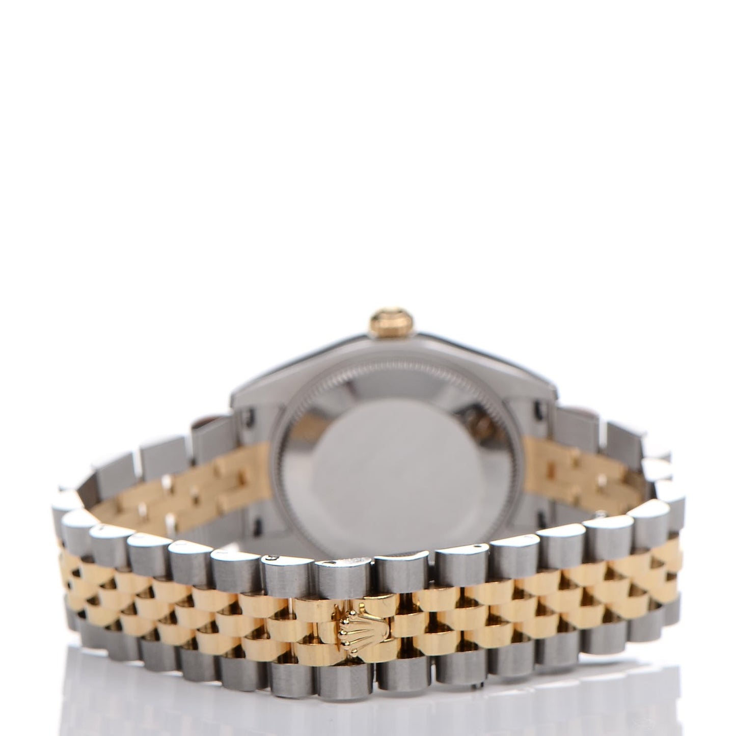 Stainless Steel 18K Yellow Gold Diamond 31mm Oyster Perpetual Datejust Watch Champagne 178273