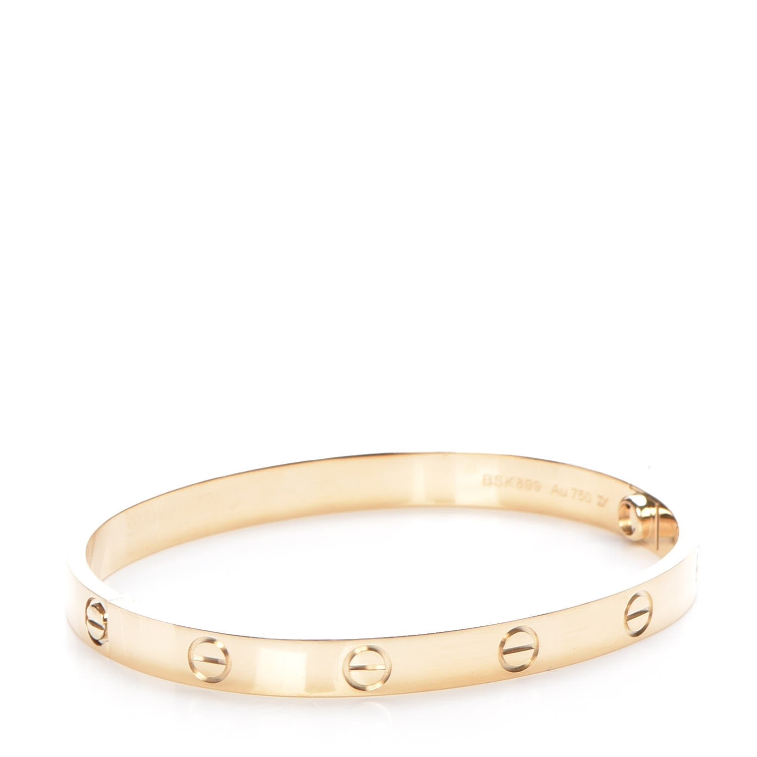 Cartier 18K Yellow Gold LOVE Bracelet 17 3 of 10