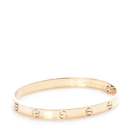 Cartier 18K Yellow Gold LOVE Bracelet 17 3 of 10