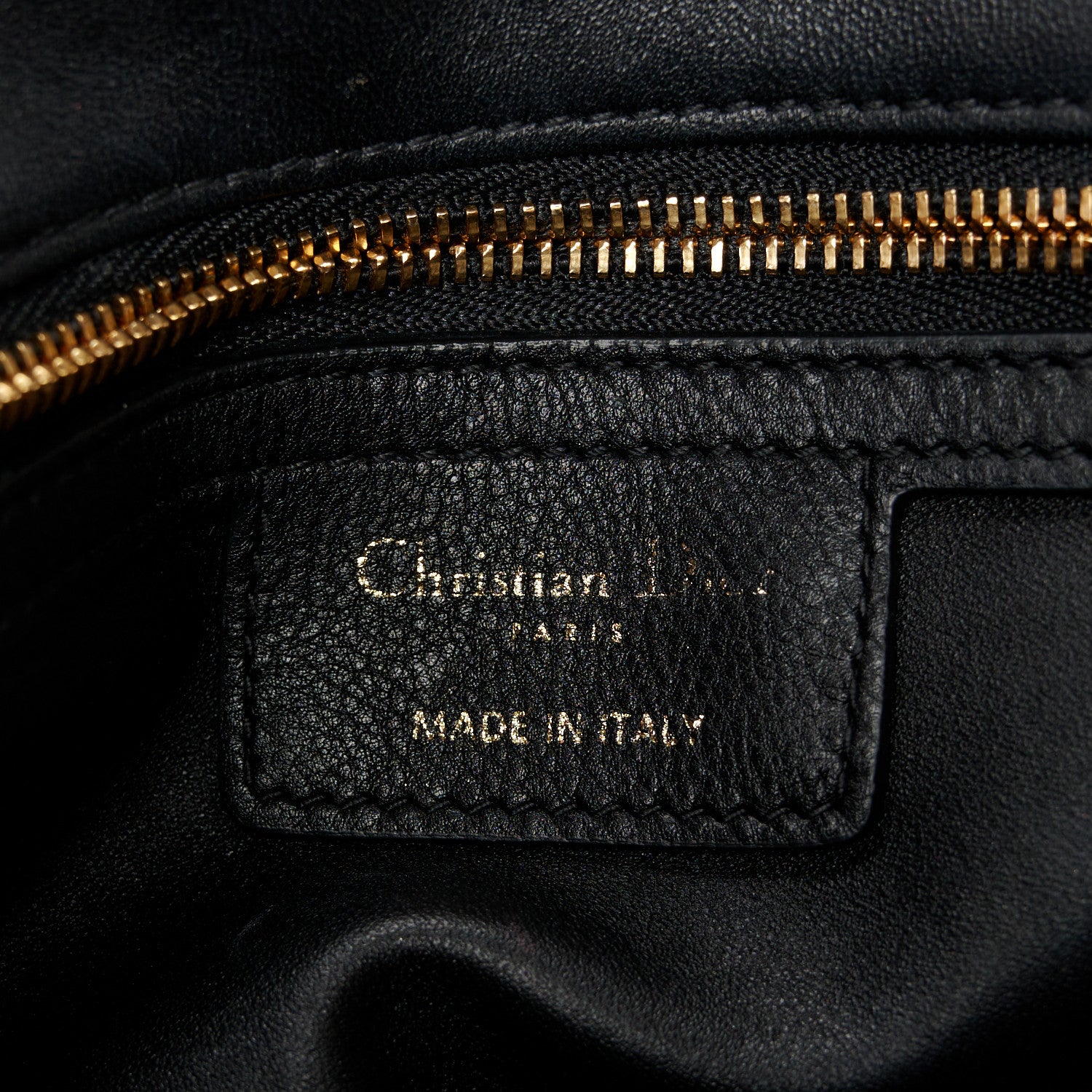 Christian Dior Calfskin Cannage Small Caro Bag Black 6 of 10