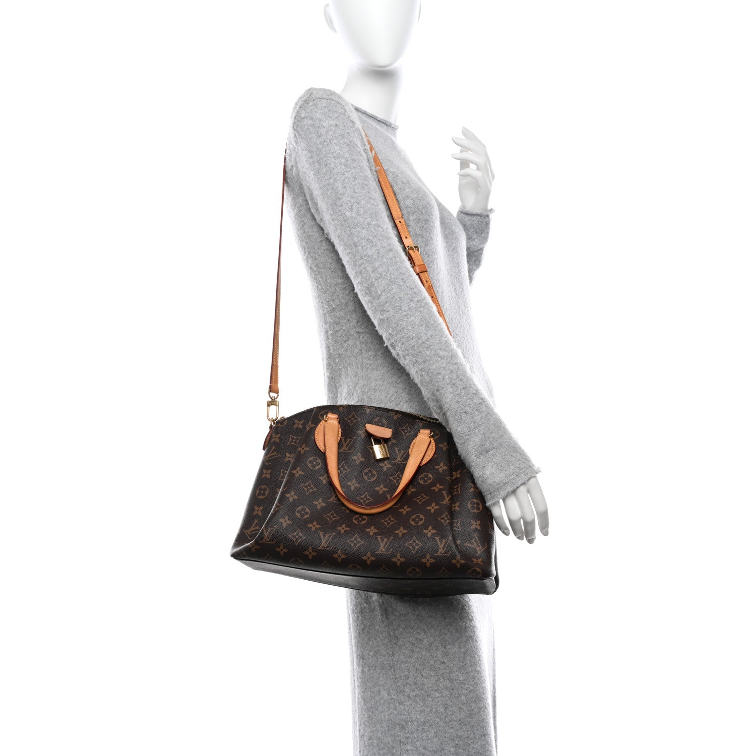 Louis Vuitton Monogram Rivoli MM 2 of 12
