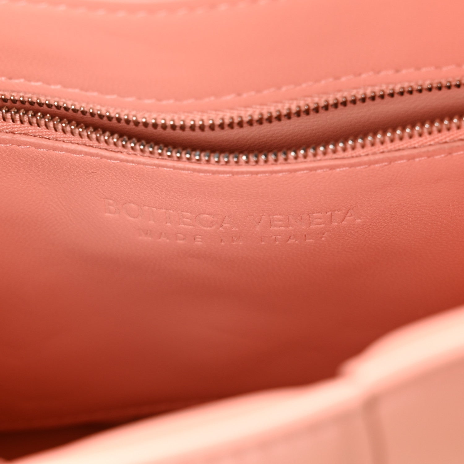 Bottega Veneta Nappa Maxi Intreccio Padded Cassette Crossbody Bag Peachy 6 of 11