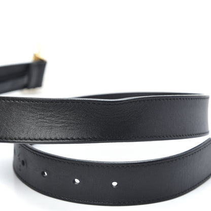 Gucci Calfskin Double G 30mm Belt 85 34 Black 6 of 6