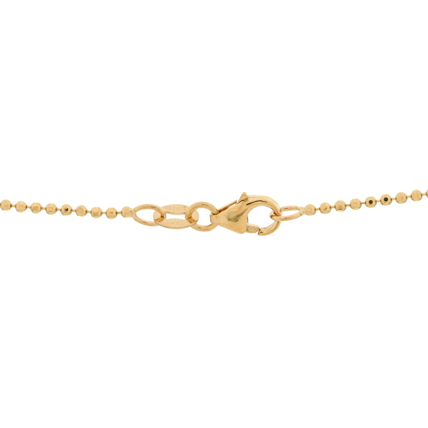 Anita Ko 18K Yellow Gold Diamond Classic Leaf Pendant Necklace 3 of 3