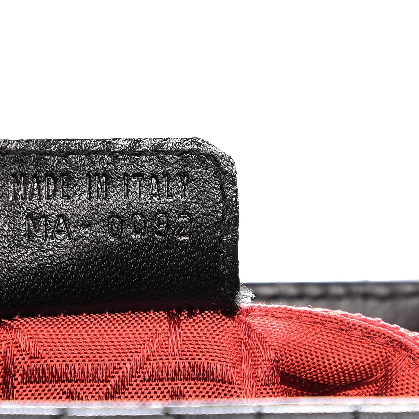 Lambskin Cannage Large Lady Dior Black