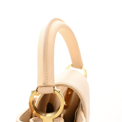 Louis Vuitton Taurillon Gradient Capucines PM Cloudy Creme 13 of 15