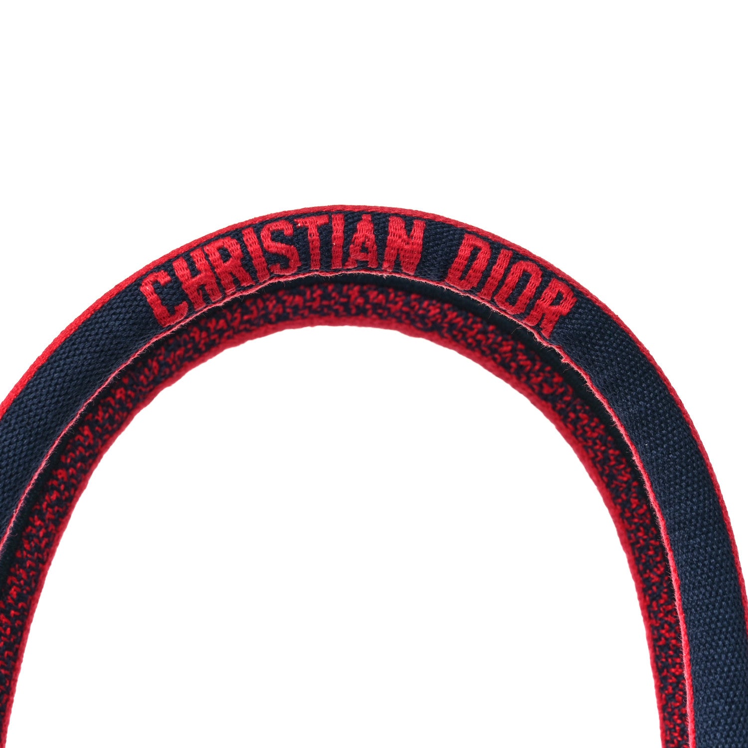 Christian Dior Canvas Embroidered Pop Heart I Love Paris Medium Book Tote Red Multicolor 9 of 10