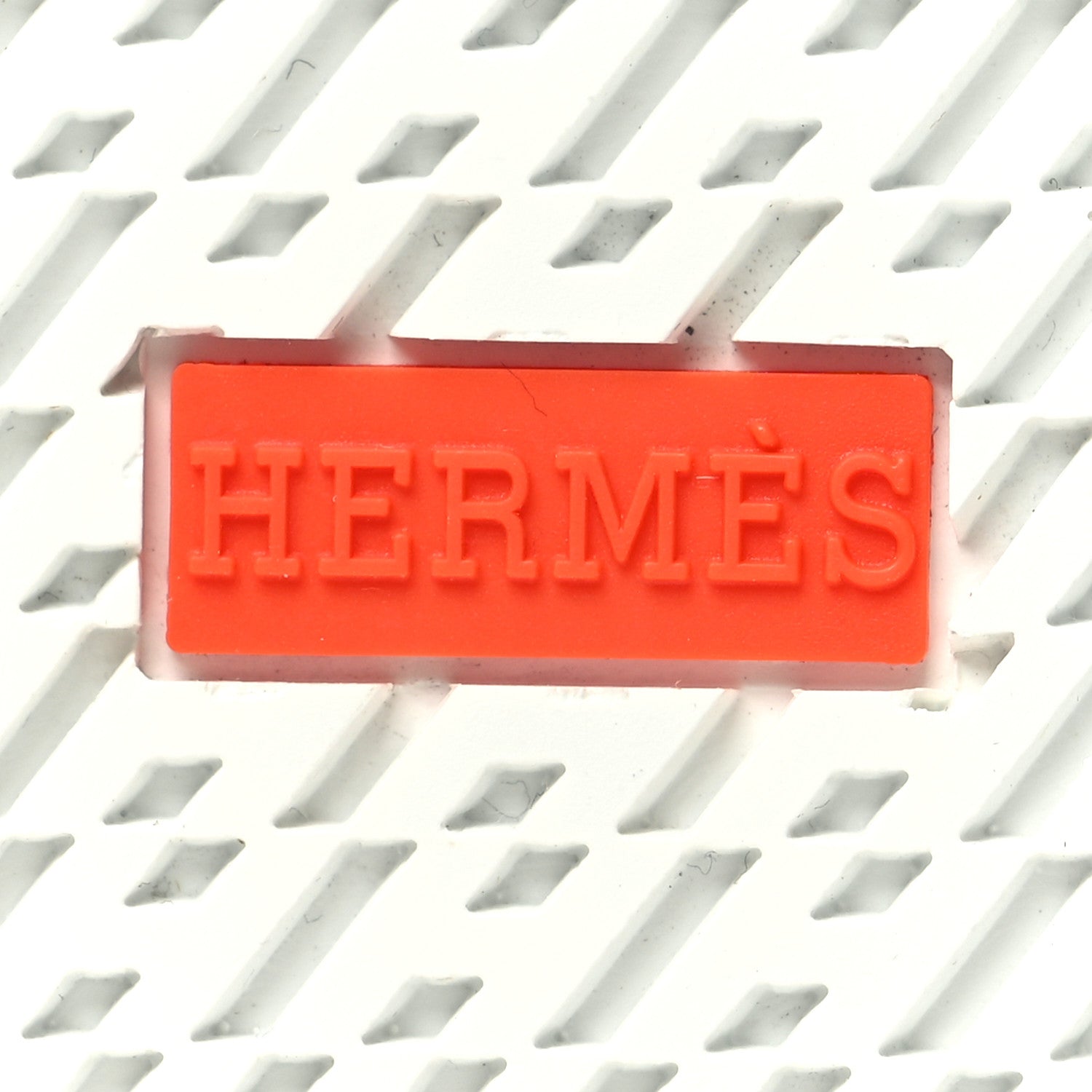 Hermes Calfskin Perforated Daydream Sneakers 39 White 7 of 10