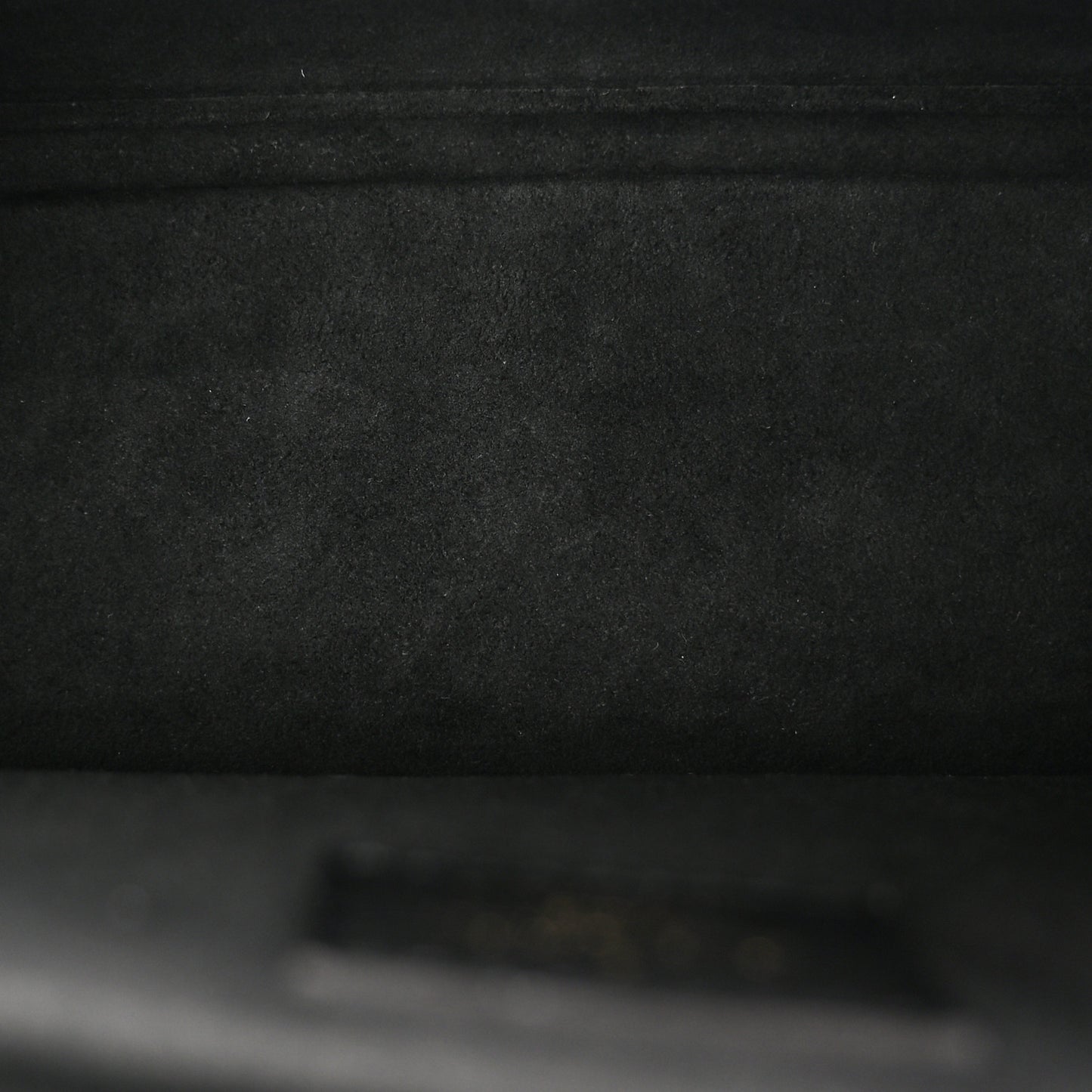 Grained Calfskin Lockme Chain Bag PM Black