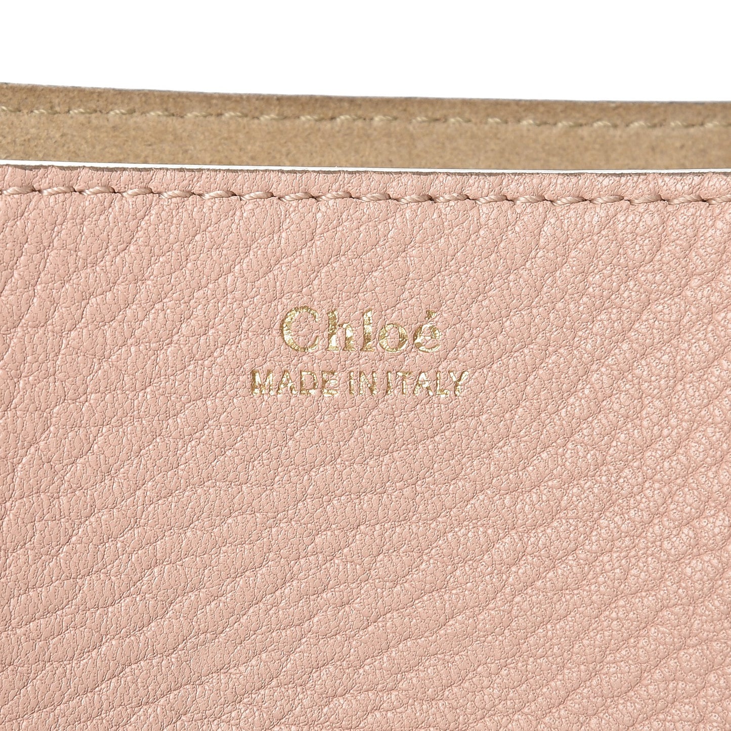 Grained Lambskin Mini Drew Shoulder Bag Cement Pink