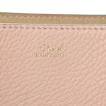Chloe Grained Lambskin Mini Drew Shoulder Bag Cement Pink 6 of 9