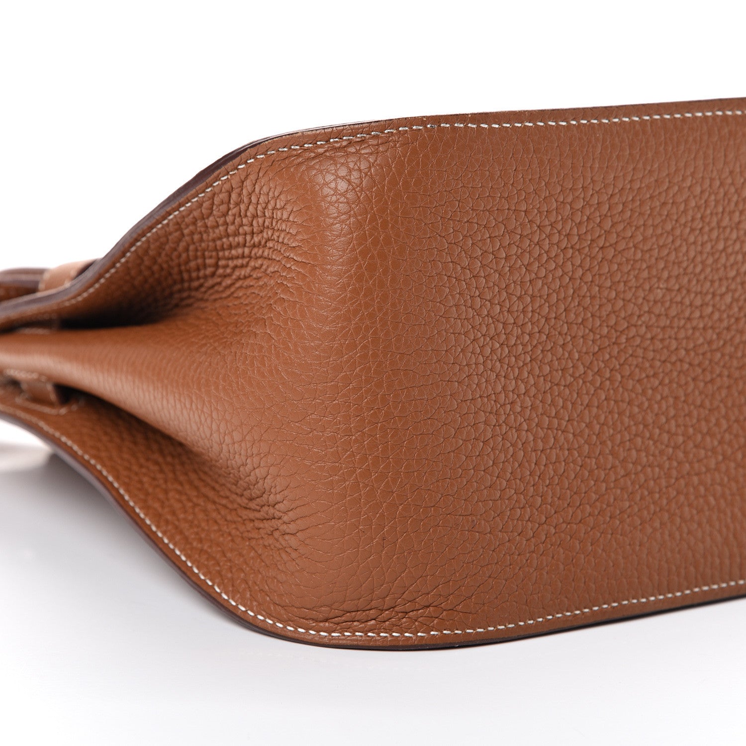 Hermes Taurillon Clemence Jypsiere 28 Gold 9 of 17