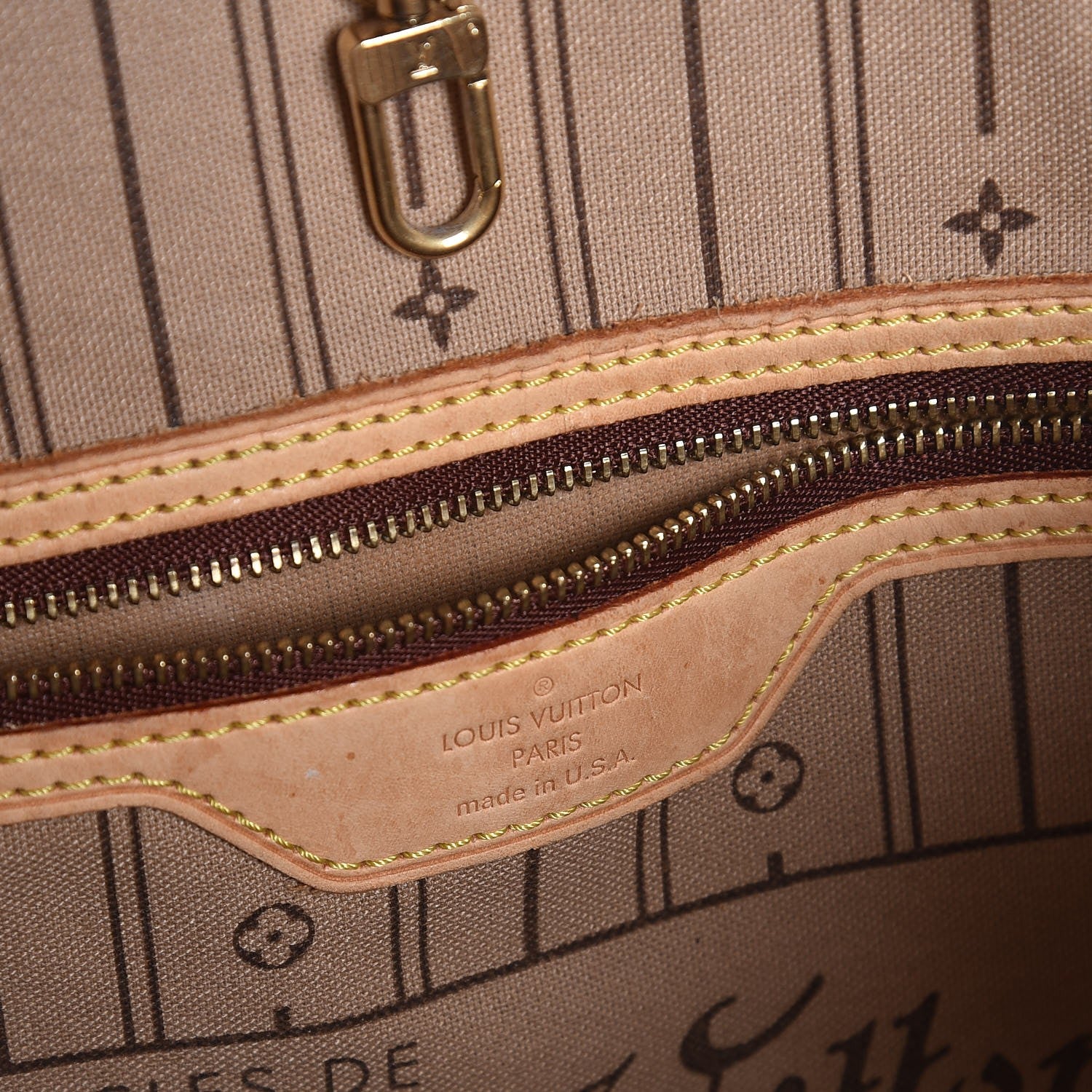 Louis Vuitton Monogram Neverfull GM 6 of 24