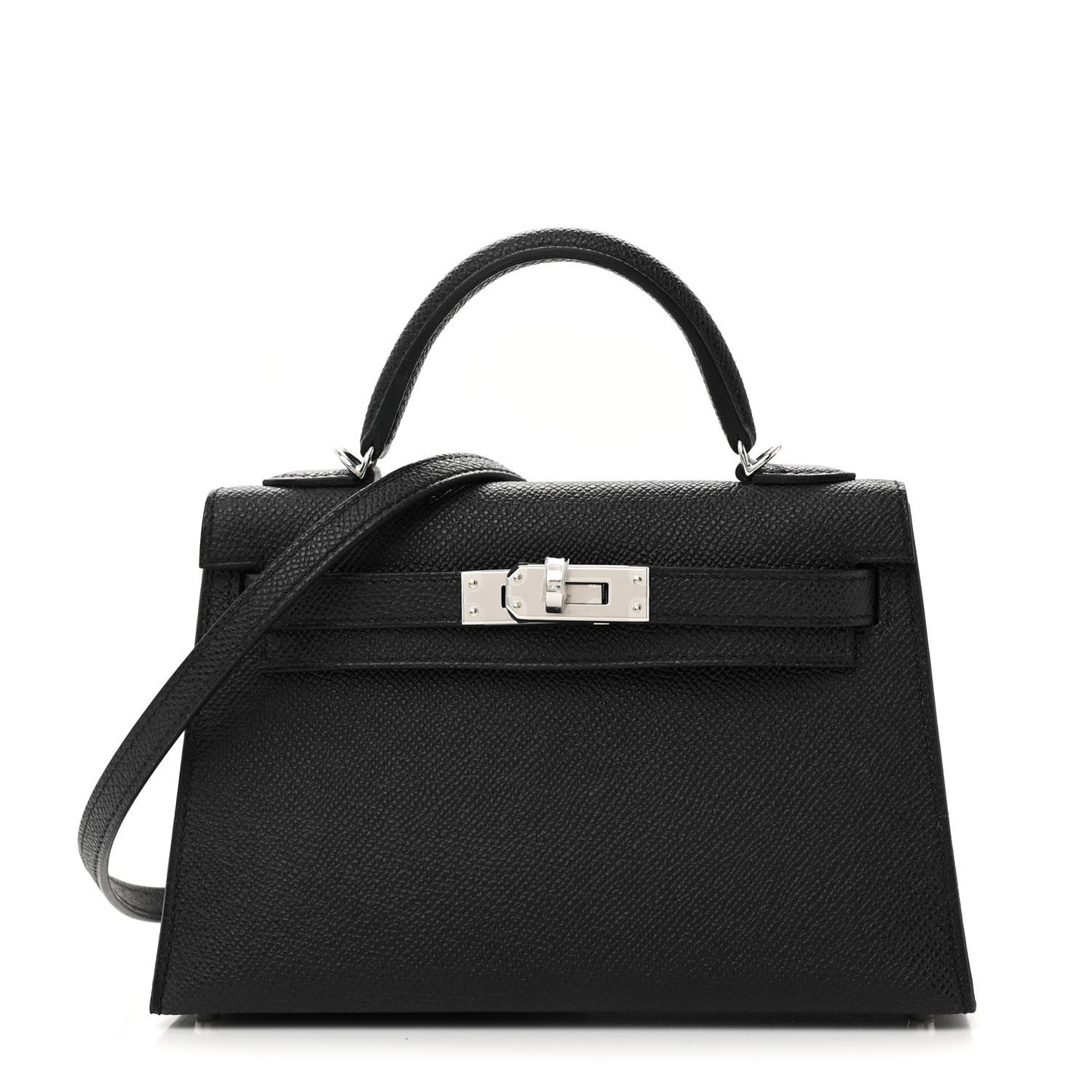 Epsom Mini Kelly Sellier 20 Black