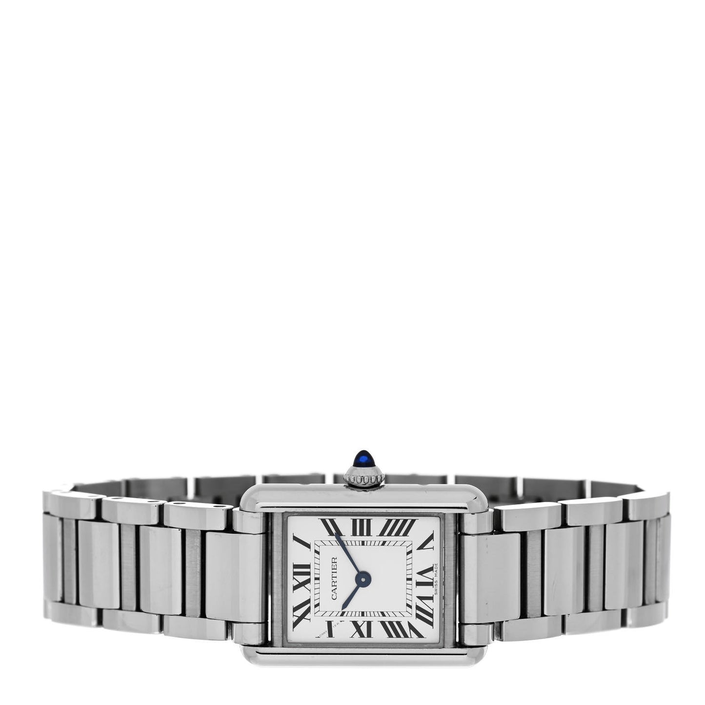 Stainless Steel 22mm Tank Must Quartz Watch